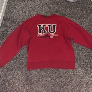 kansas crewneck sweatshirt